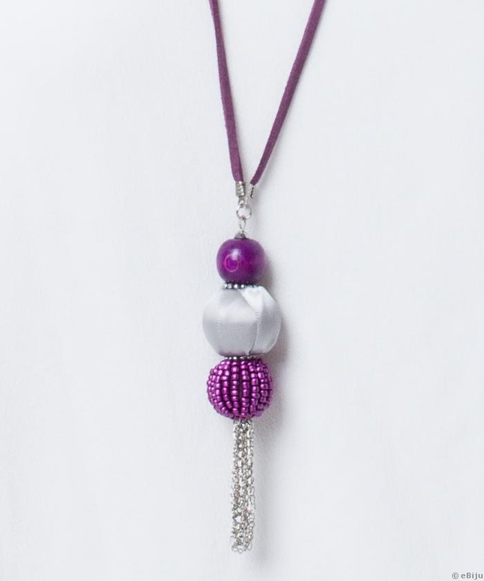 Pandantiv “Purple Beads”